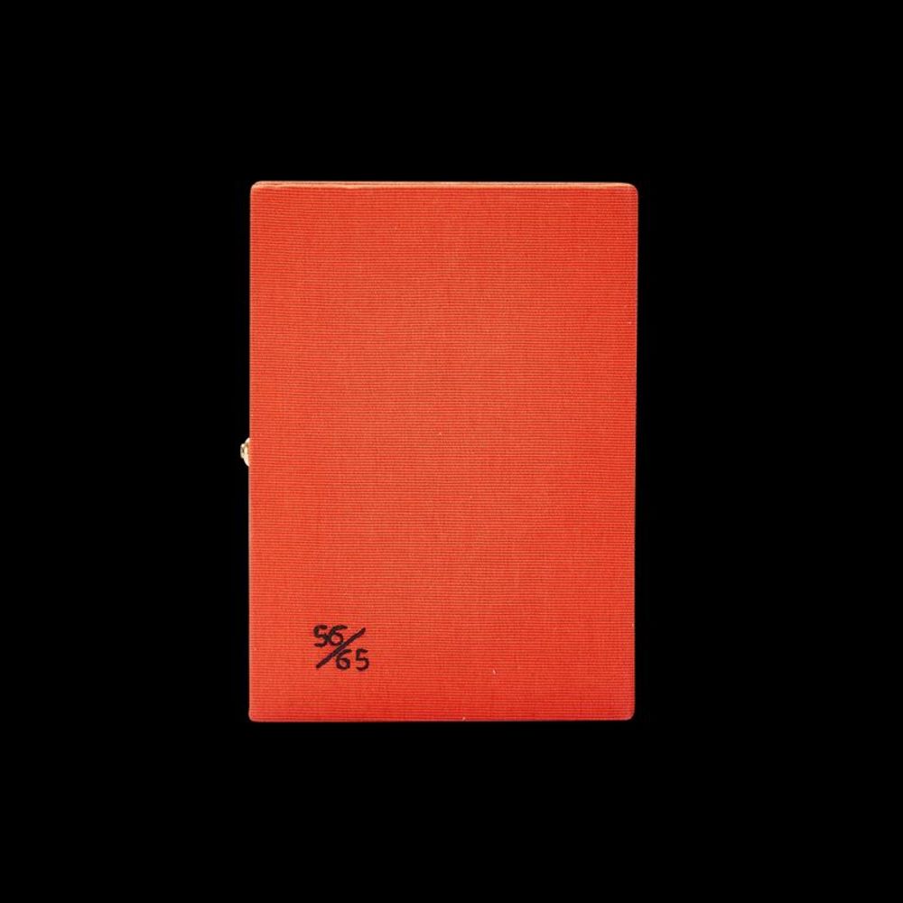 Olympia Le-Tan Sz One Size Eye Book Clutch Orange 1500093 - Picture 3 of 3